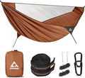 Camping Hammock with Mosquito Net – Portable Parachute Nylon Hammock Tent with by CROSSHIP