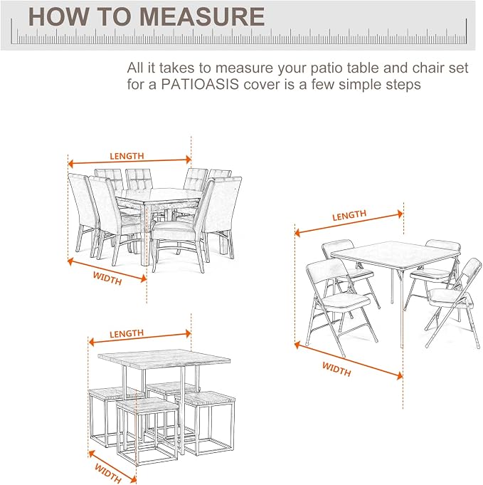 Covers Ultimate Grey Square Outdoor Table - Image 2