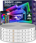 Outdoor LED Strip Lights Waterproof, IP68 Outside Led Light Strips Waterproof by AILBTON
