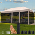 Quictent 10'x20' Pop up Screened Canopy Tent by QUICTENT