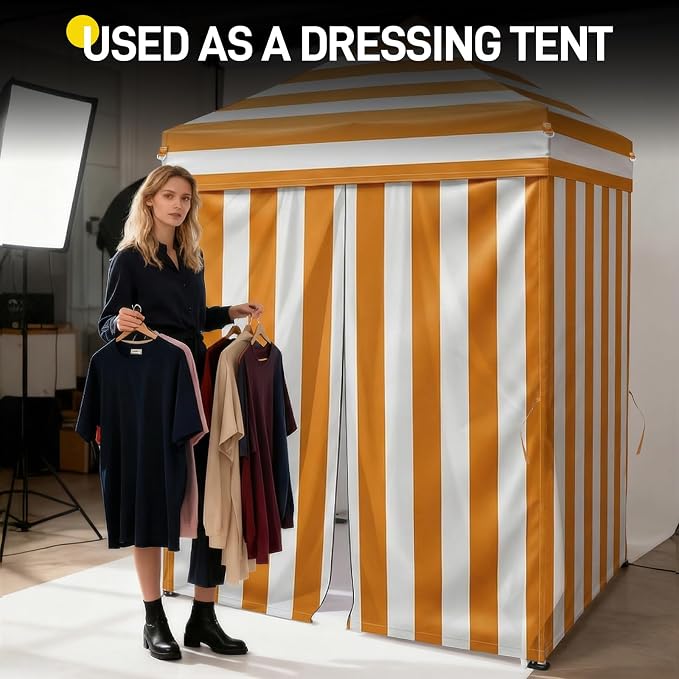 Outvita 5x5ft Pop Up Canopy Tent, Outdoor Instant Shelter Folding Canopy - Image 6