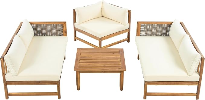 Modular Outdoor Sectional Sofa Set - Image 7