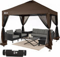 CROWN SHADES Gazebo 10x10 Pop Up Canopy by CrownShades