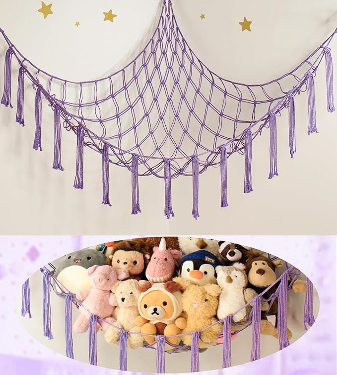 Stuffed Animal Storage Hammock Net by MirolamUS