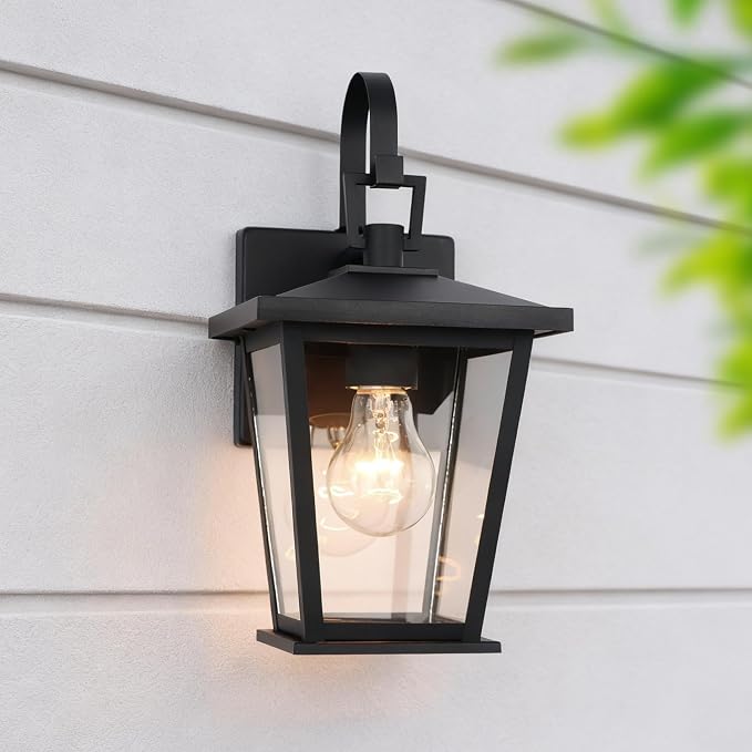 Kalium Outdoor Light Fixtures Wall Mount, Waterproof Exterior Wall Lanterns by Kalium