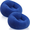 Realspring Inflatable Bean Bag Chairs Outdoor Blow up Camping Chairs Inflatable by Realspring