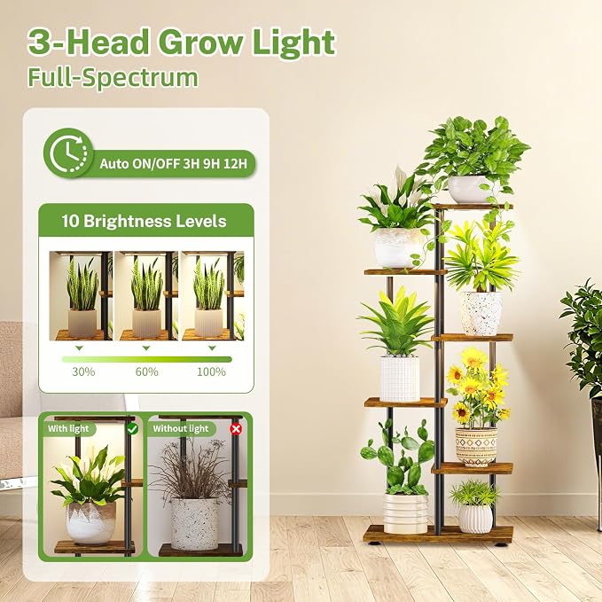 iDavosic.ly 5 Tier Plant Stand Indoor - Image 2