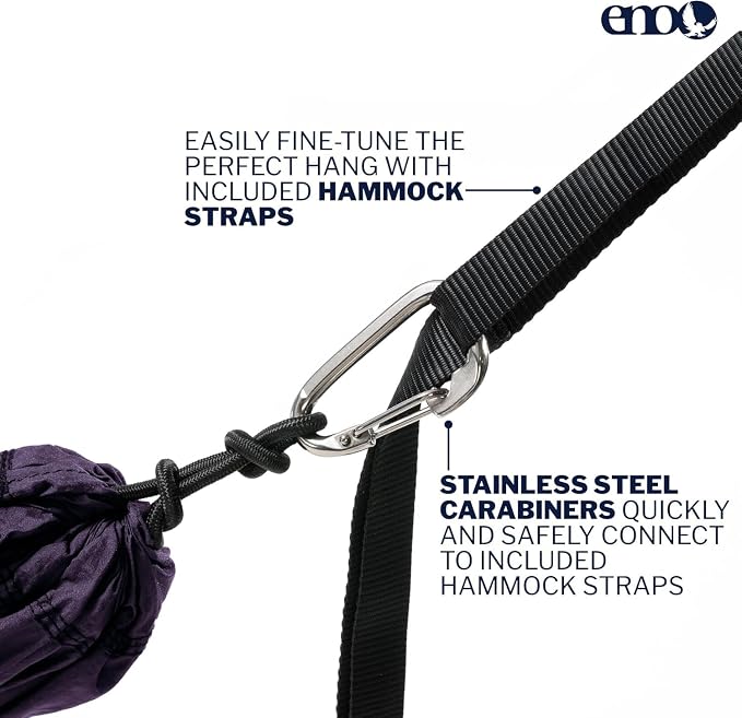 ENO TravelNest Hammock & Straps Combo - Image 4