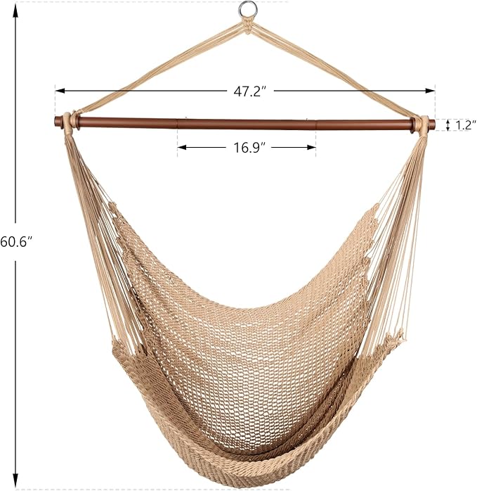 Upgraded Caribbean Hammock Chair - Image 6