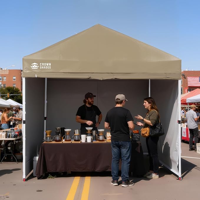 CROWN SHADES 10X10 Comercial Instant Canopy Pop Up Tent - Image 9