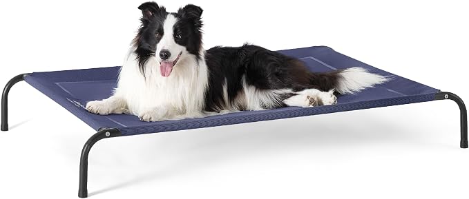 Bedsure Outdoor Elevated Dog Bed Large Sized Dog, Portable Indoor & Outdoor by BEDSURE
