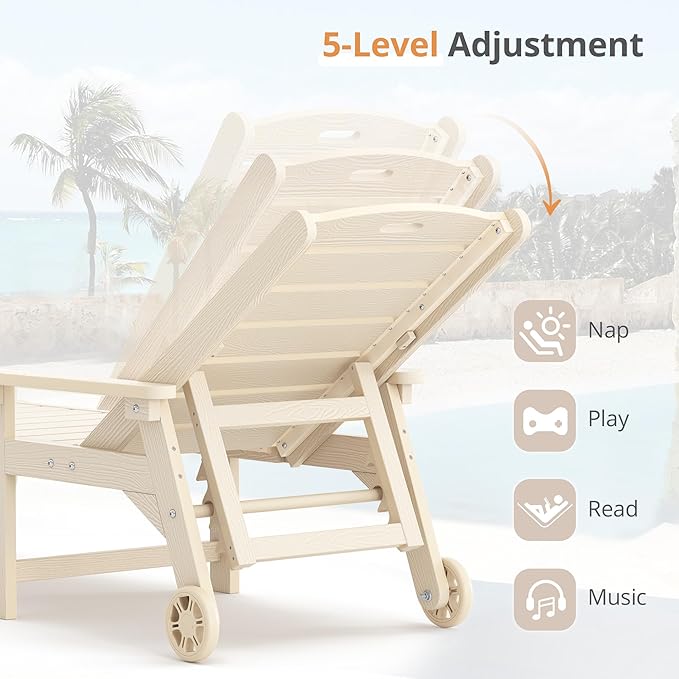 LUE BONA Chaise Lounge Chair - Image 6