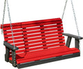 Poly Lumber Wood 4FT Porch Swing Amish Craftsmandship Made in USA HDPE by Unknown