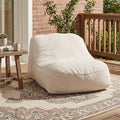 Merax Outdoor Bean Bag Lounger Chair, 73.5" Big Comfy Outdoor Bean Bag Daybed by Merax