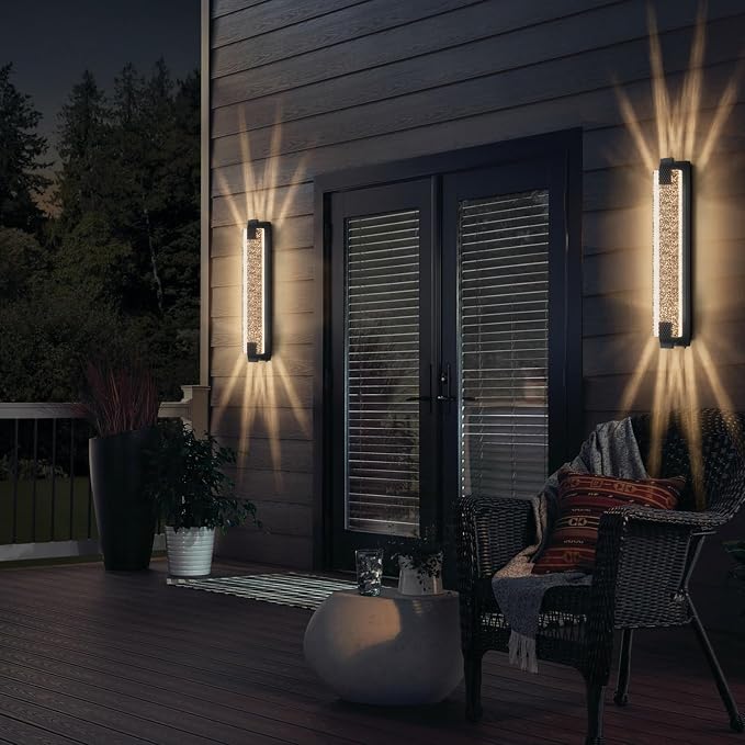 camuucci Dusk to Dawn Outdoor Light, 31.1 Inches LED Porch Lights Outdoor - Image 7