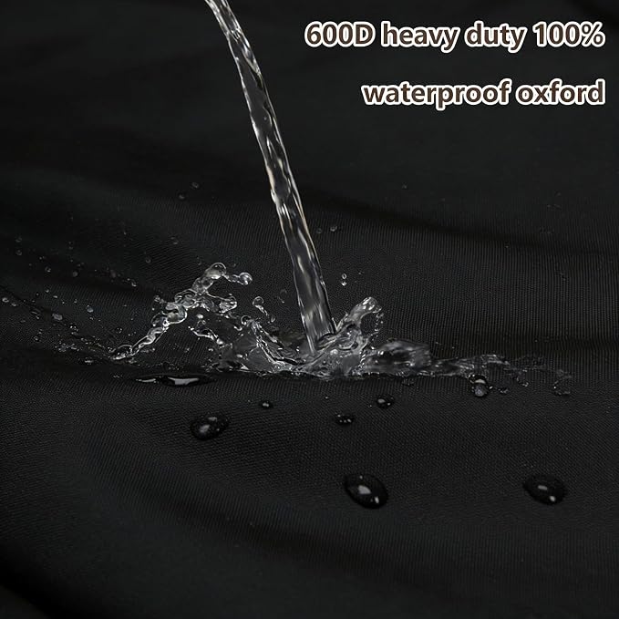 Rectangular Patio Furniture Covers, Upgraded 600D Heavy Duty Outdoor Furniture - Image 3
