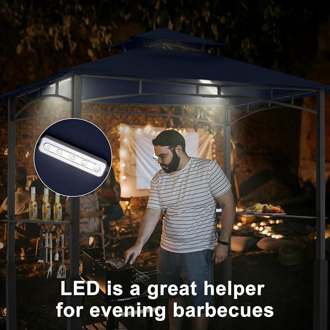 ABCCANOPY 8x5 Grill Gazebo - Image 7