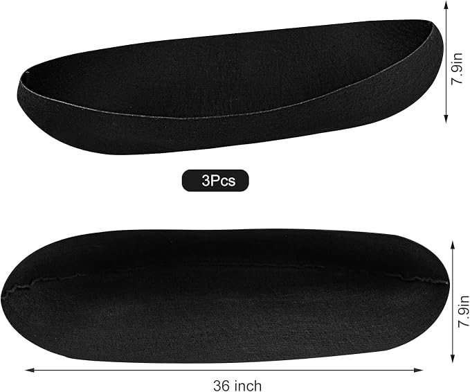 3PCS 36 Inch Planter Basket Liners Fabric Window Box Liners Felt Trough Planter - Image 2