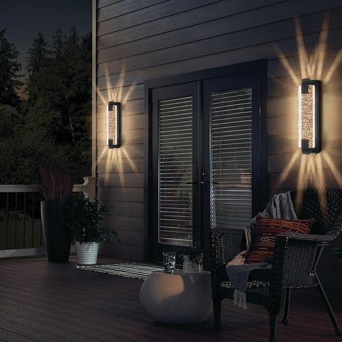 camuucci Dusk to Dawn Outdoor Light, 19.7 Inches LED Porch Lights Outdoor - Image 7