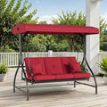 TLSUNNY 3-Seat Outdoor Patio Porch Swing by TLSUNNY