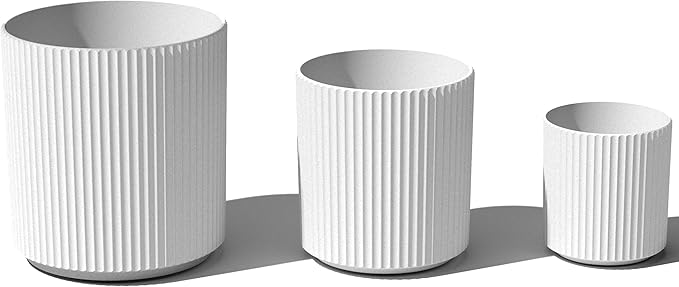 Veradek Demi Series Set of 3 Round Planters by VeradekOutdoor