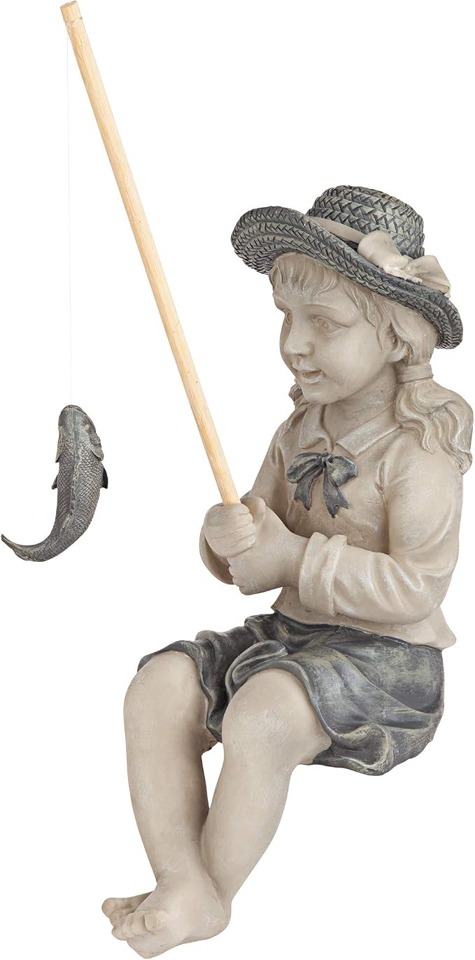 Design Toscano Big Catch Fisherwoman Nellie Girl - Image 3