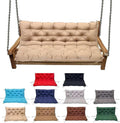 Swing Cushion Replacement Outdoor Porch Waterproof Bench Cushion 2-3 Seater by YXMKJOS