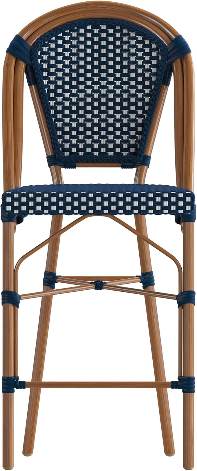 EMMA + OLIVER Soie Bistro Counter Stool - Image 7