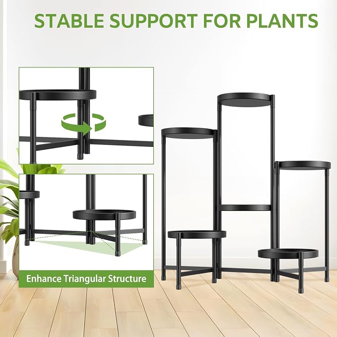 iDavosic.ly 6 Tier Large Plant Stand Indoor - Image 5