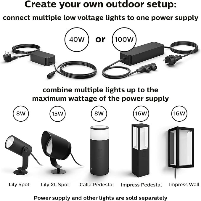 Philips Hue Lily Outdoor Smart LED Spotlight - Image 6