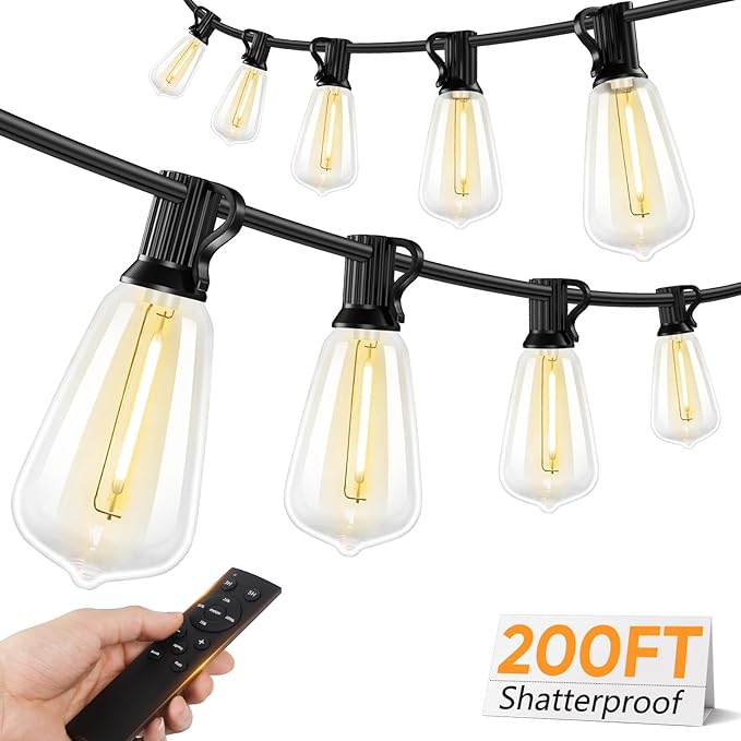 Brightever Outdoor String Lights by Brightever