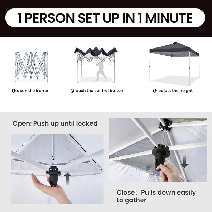 Shades 10x10 Pop Up Canopy - Image 3