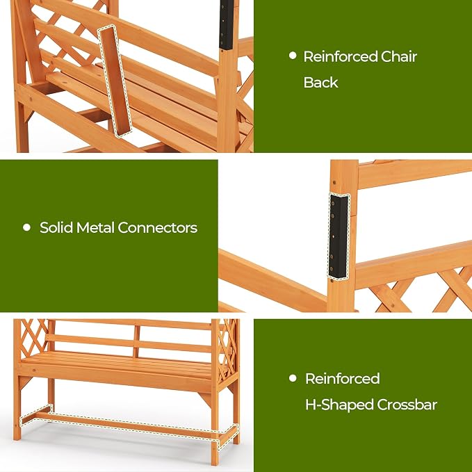 Giantex Garden Arch Trellis - Image 8