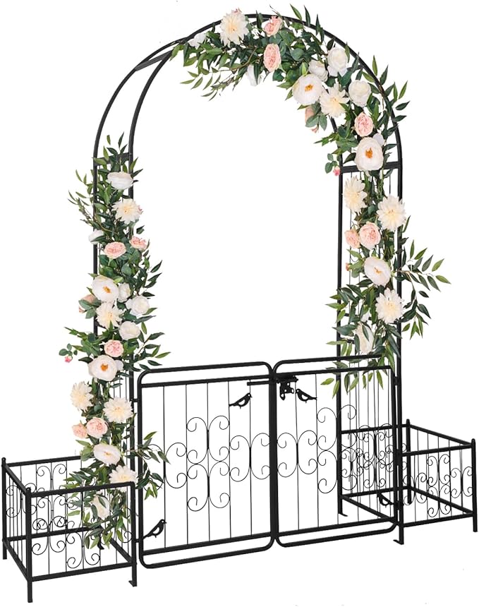 Garden Arbor Metal Garden Arch by Unknown