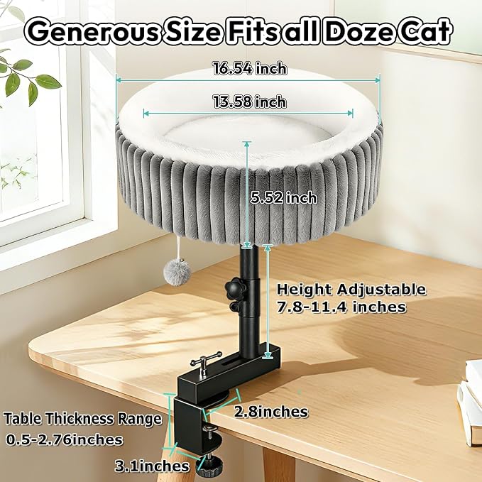 TNELTUEB Cat Desk Bed - Image 6