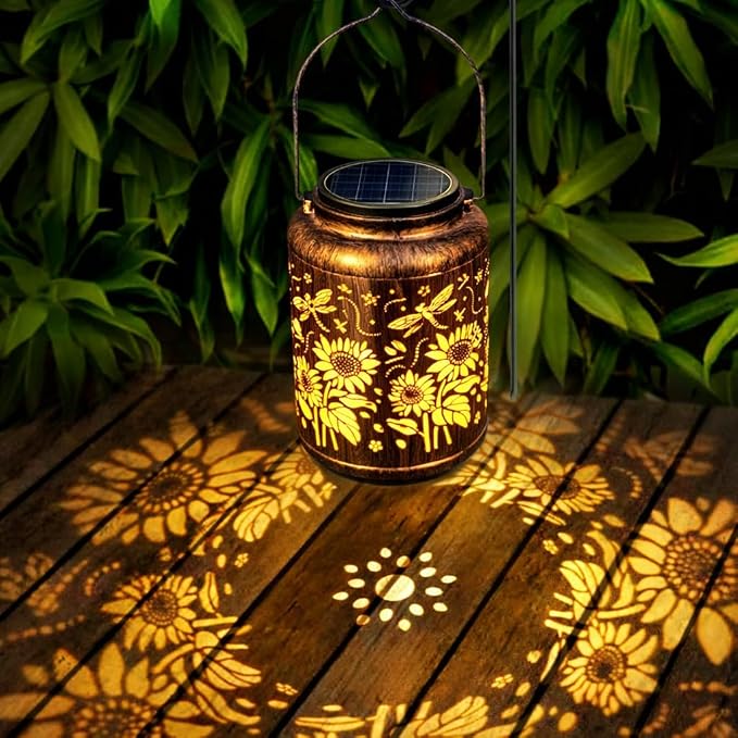 Sunflower Solar Lantern Outdoor Waterproof - Image 2
