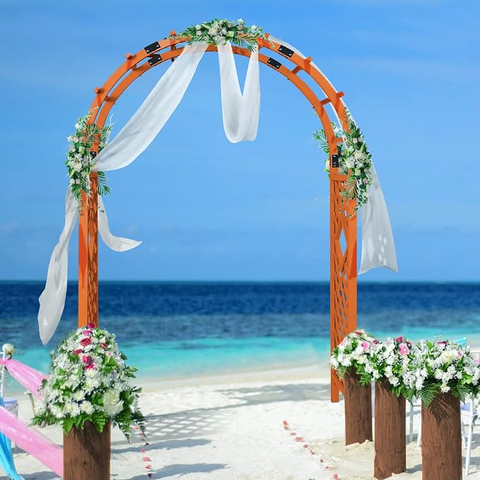 EAGLE PEAK Wood Arbor Garden Trellis Archway, Wedding Arch by EAGLEPEAK