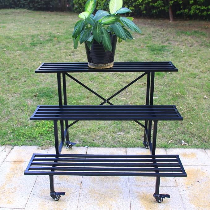 Zhongma 3 Tier Sturdy Metal Plant Stand - Image 7