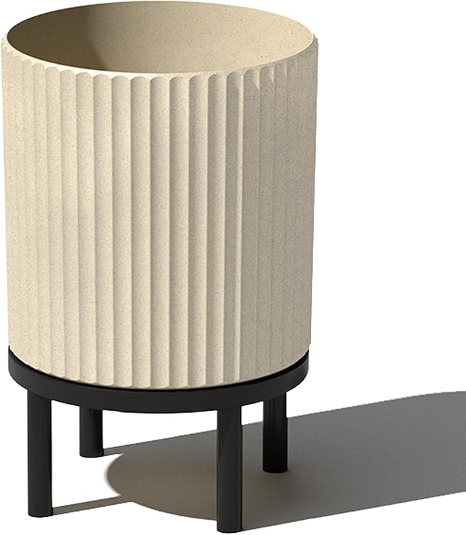 Veradek Demi Series Round Planter w/ Stand by VeradekOutdoor