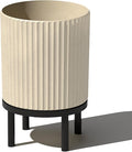 Veradek Demi Series Round Planter w/ Stand by VeradekOutdoor