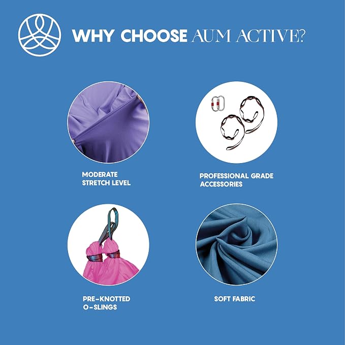 Aerial Silk Yoga Hammock & Swing - Image 4