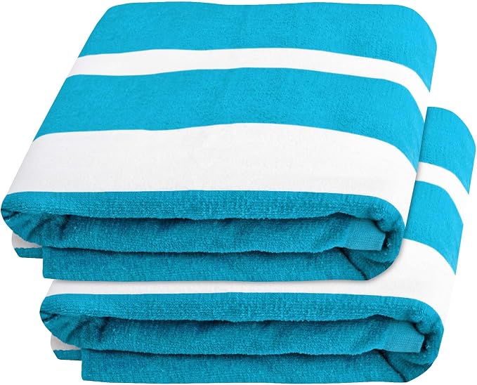 Superior Cabana Cotton Lounge Chair Cover, Outdoor Towel/Chaise Furniture Covers - Image 9