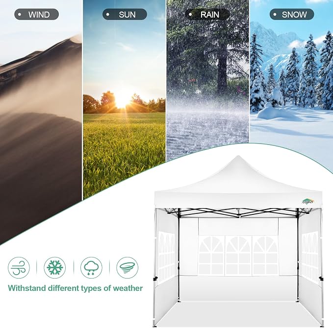 COBIZI 10x10 Pop Up Canopy - Image 6