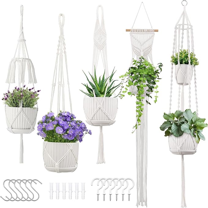 Macrame Plant Hangers by TAOZIM