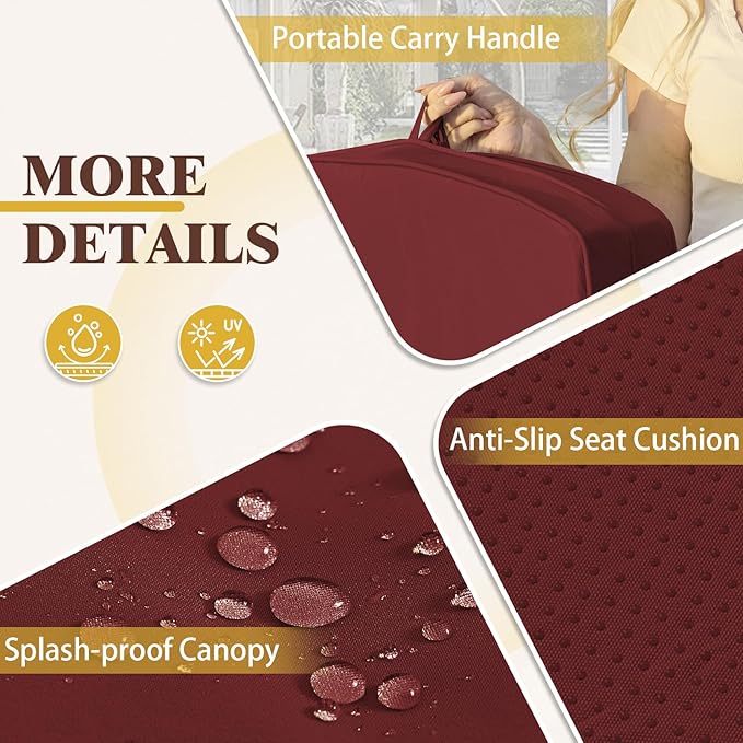 3-in-1 Convertible Outdoor Swing - Image 4