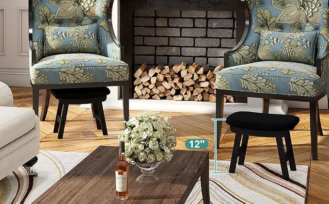 Small Ottoman Foot Rest, Bedroom & Kitchen - Image 2
