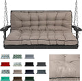 Waterproof Porch Swing Cushion Replacement, 2–3 Seat Swing Seat Cushion by RUFXIEZW