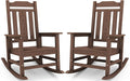 SERWALL HDPE Outdoor Rocking Chairs by SERWALL