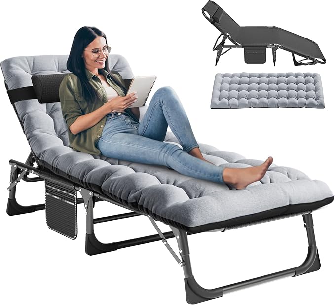 LILYPELLE Folding Outside Chaise Lounge Chair by LILYPELLE