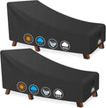 Zettum Outdoor Lounge Chair Cover 2 Pack by Zettum